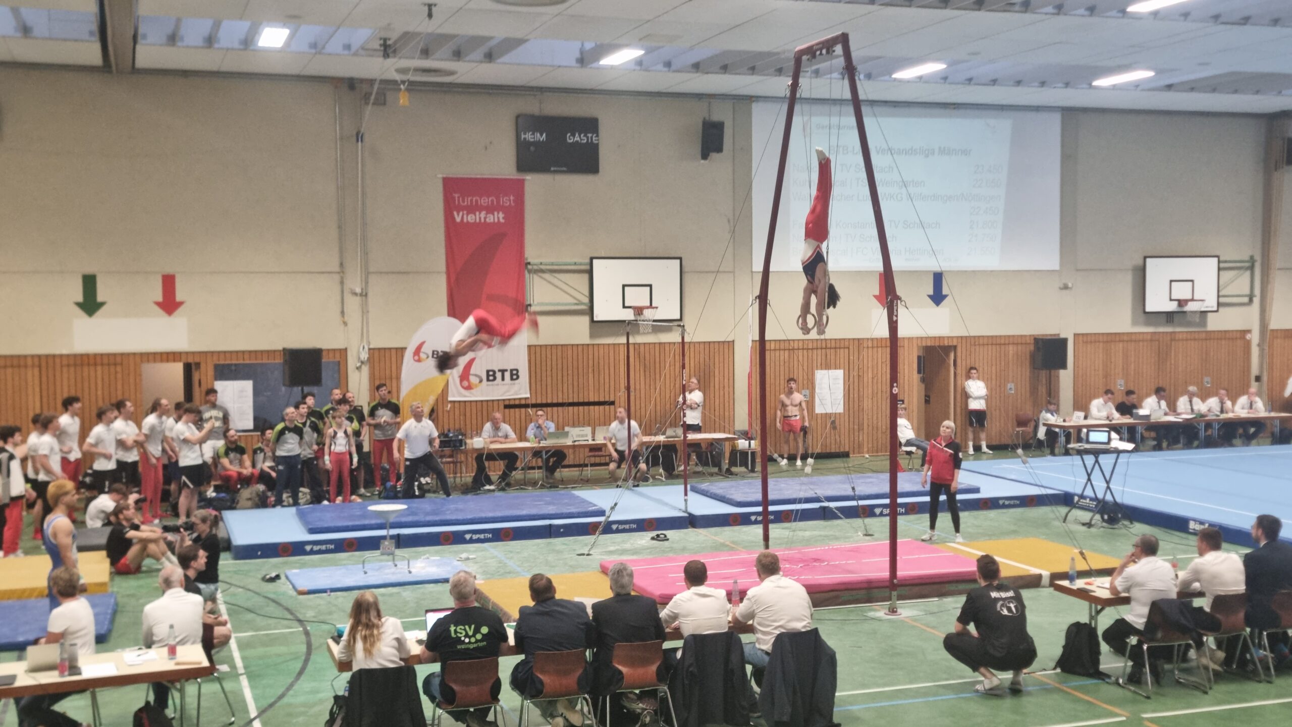 Oberliga Finale Geräteturnen männl.